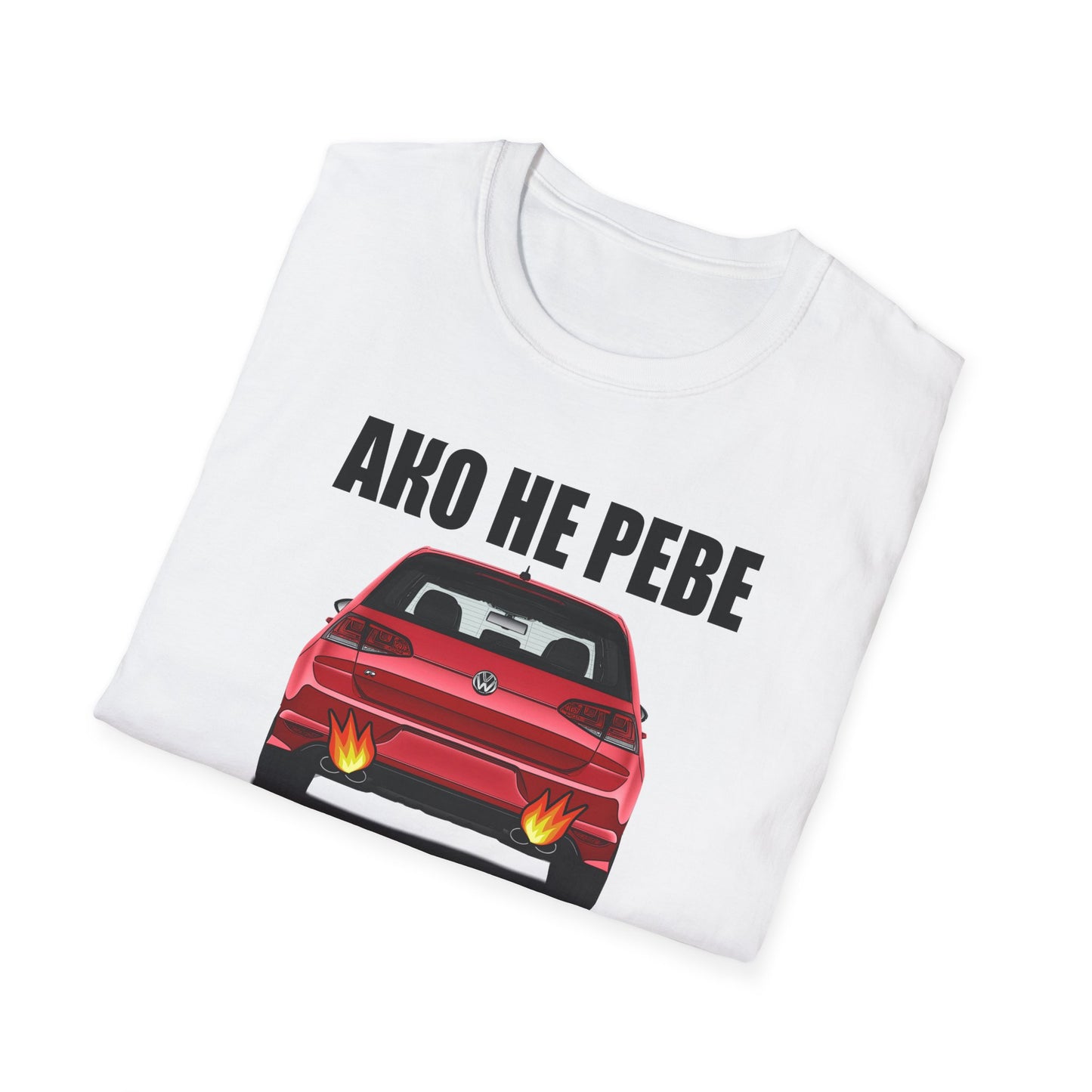 Мъжка Тениска Volkswagen "Ако не реве, не е Golf"