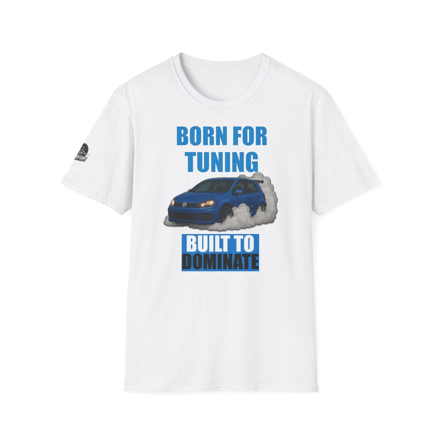 Мъжка Тениска Volkswagen "Born for tuning. Built to dominate"