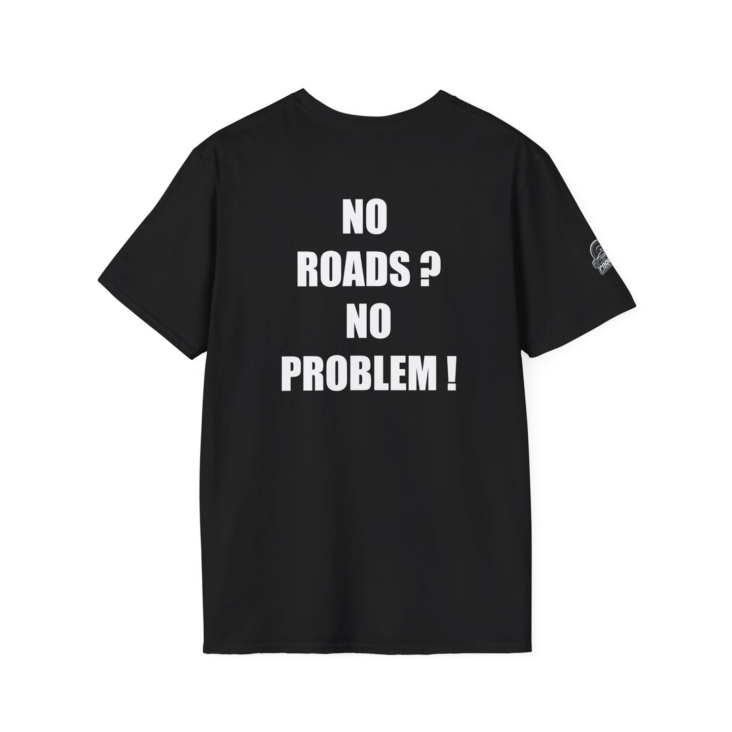 Мъжка тениска "No roads? No problem!"