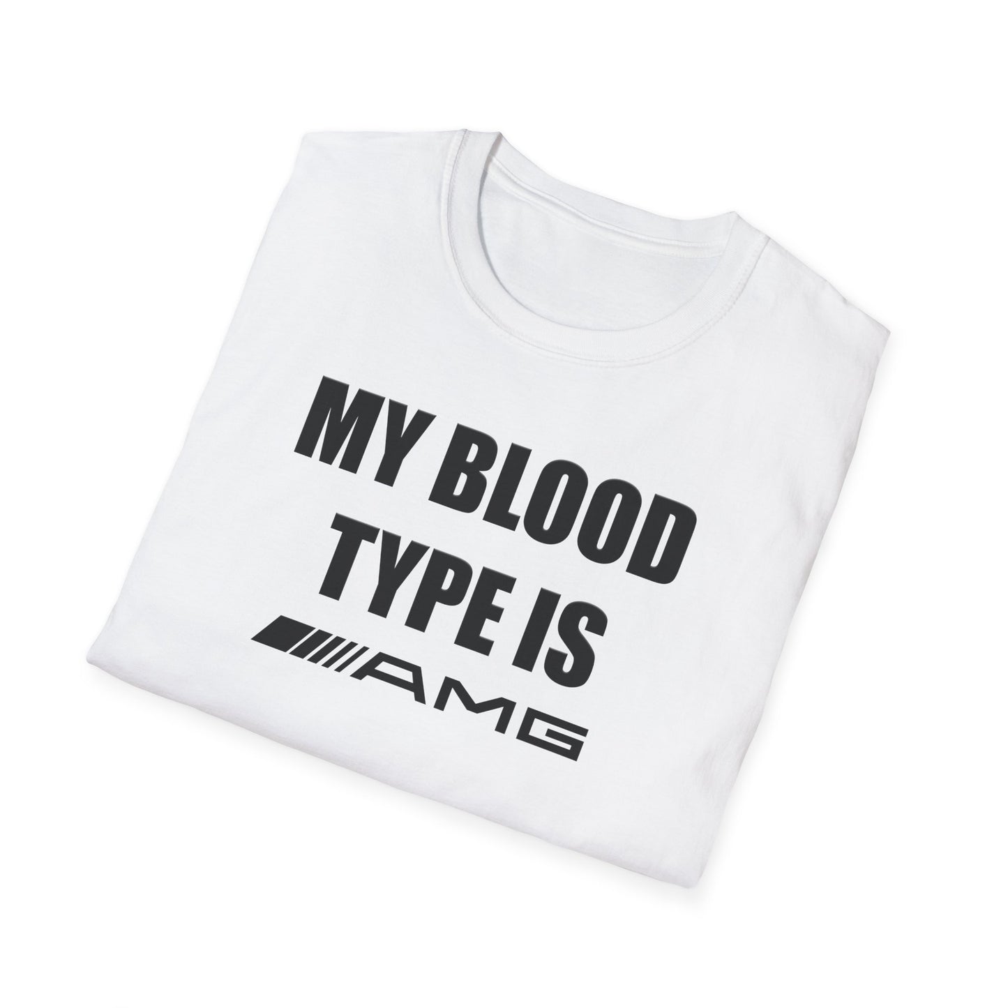 Мъжка Тениска Mercedes "My blood type is AMG"