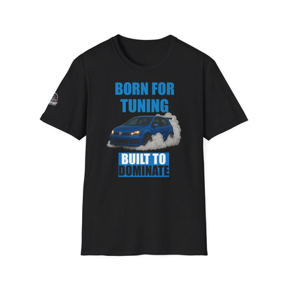 Мъжка Тениска Volkswagen "Born for tuning. Built to dominate"