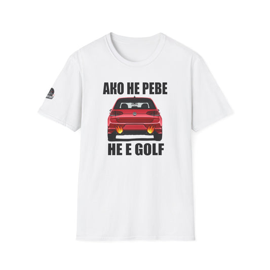 Мъжка Тениска Volkswagen "Ако не реве, не е Golf"