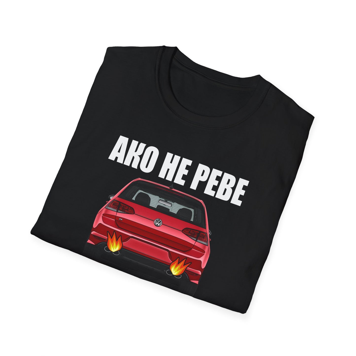 Мъжка Тениска Volkswagen "Ако не реве, не е Golf"