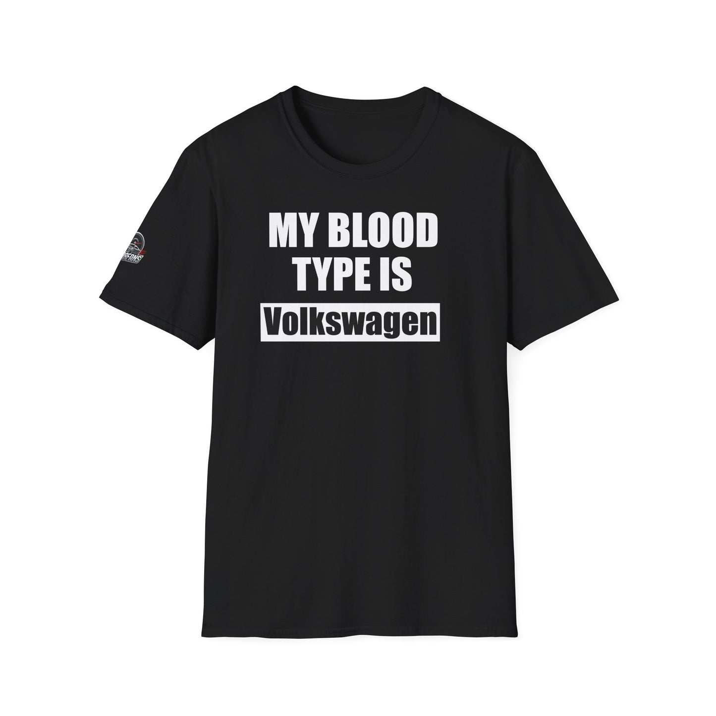 Мъжка Тениска Volkswagen "My blood type is Volkswagen!"