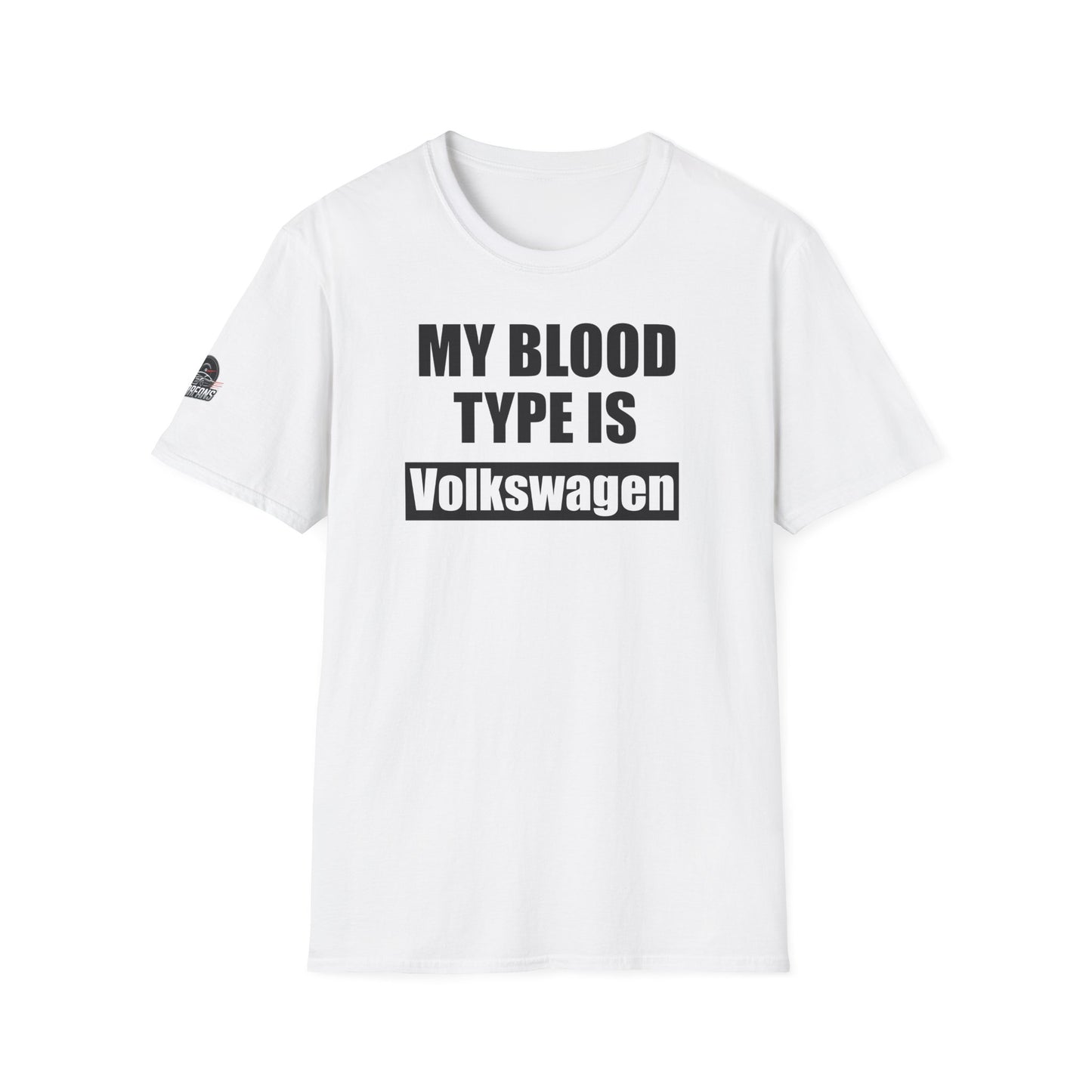 Мъжка Тениска Volkswagen "My blood type is Volkswagen!"