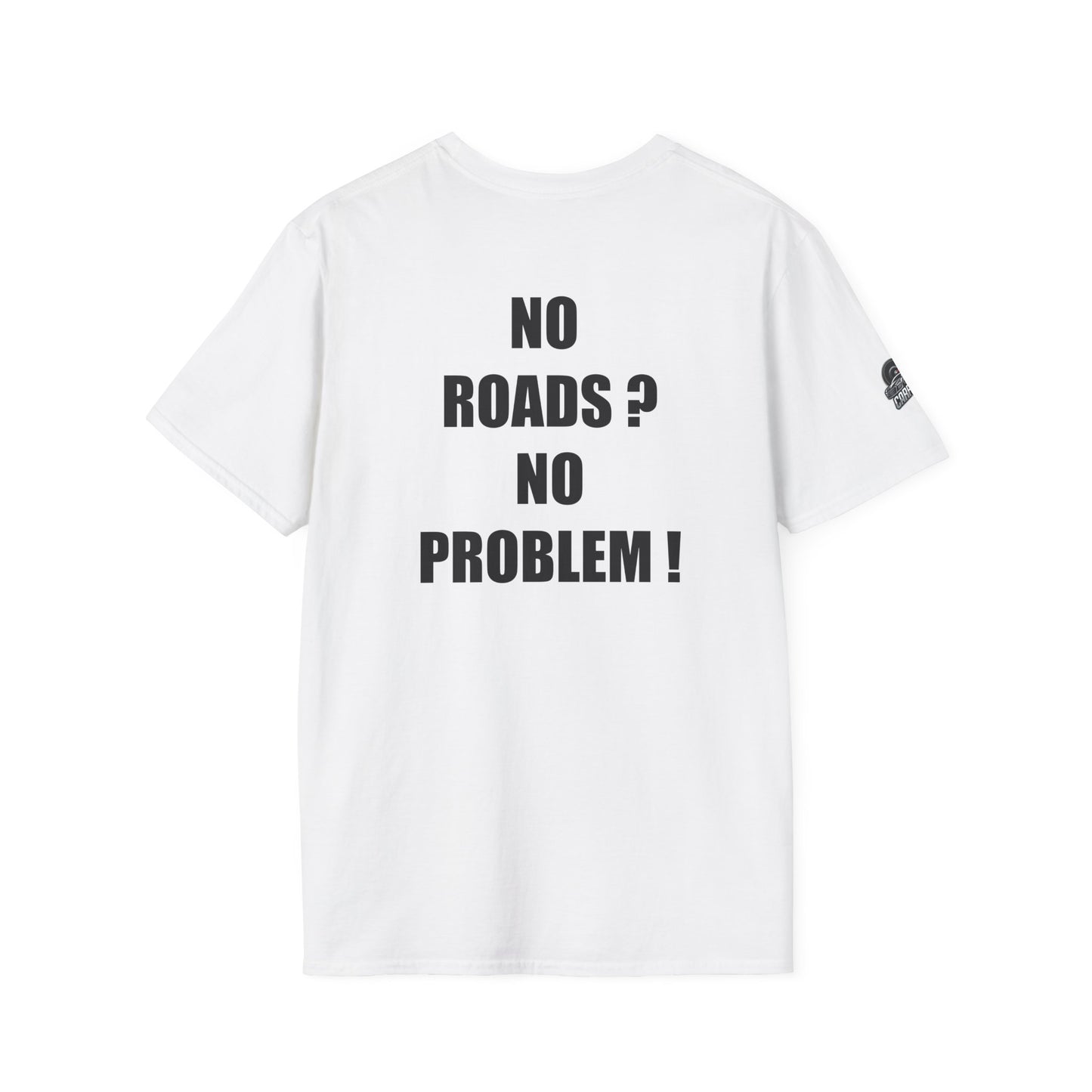 Мъжка тениска "No roads? No problem!"