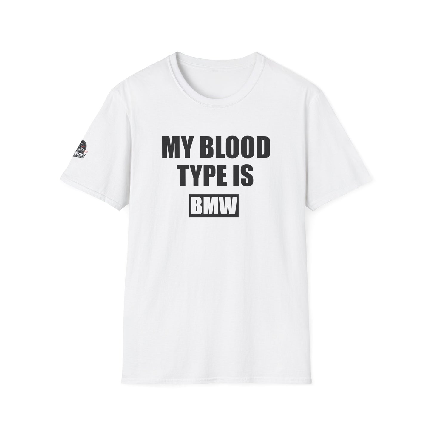 Мъжка Тениска BMW "My blood type is BMW"