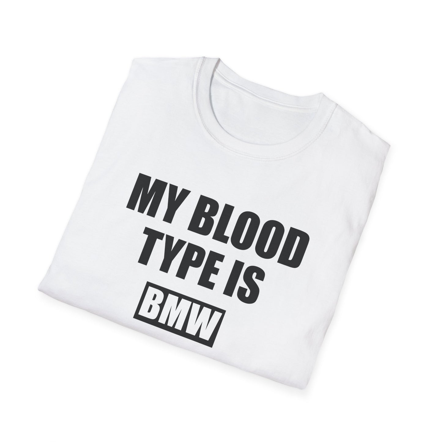 Мъжка Тениска BMW "My blood type is BMW"