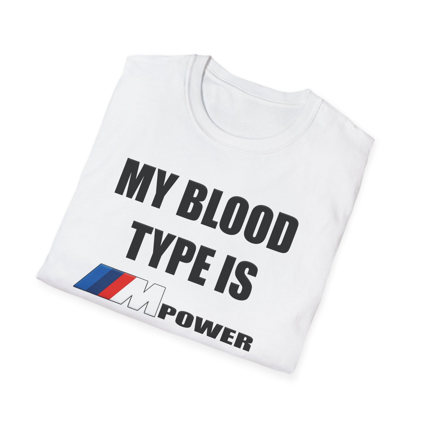 Мъжка Тениска BMW "My blood type is M power"