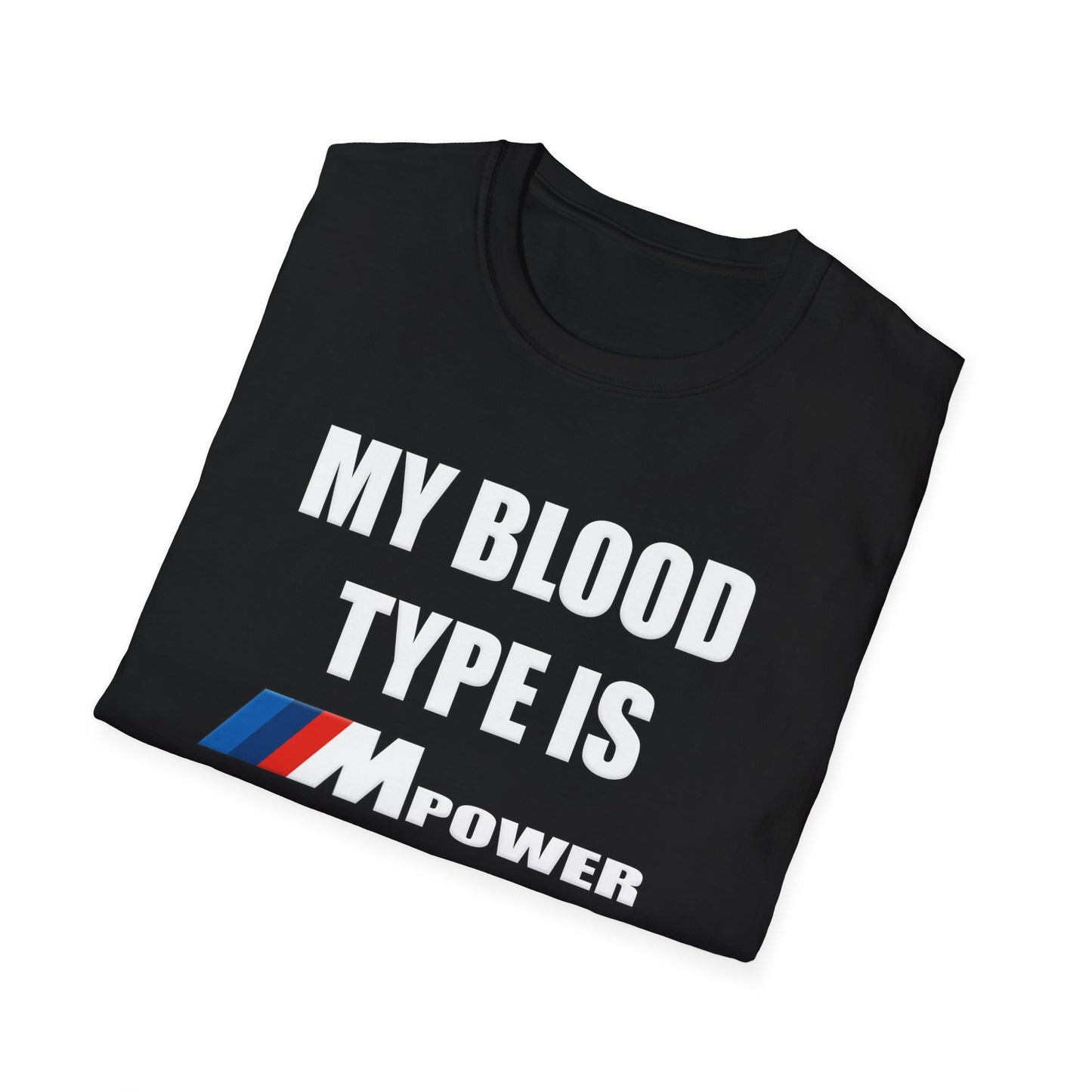 Мъжка Тениска BMW "My blood type is M power"
