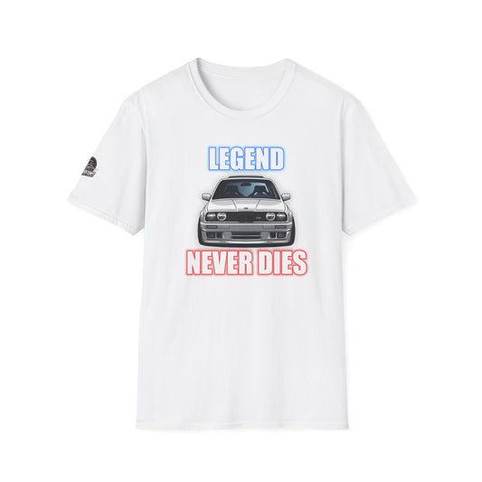 Мъжка тениска BMW "Legend never dies"
