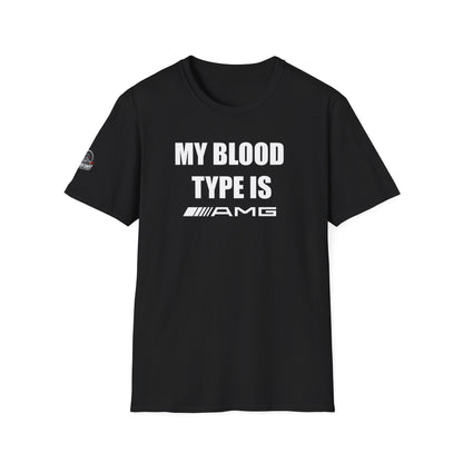 Мъжка Тениска Mercedes "My blood type is AMG"