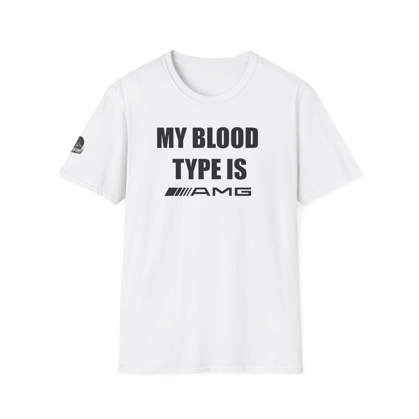Мъжка Тениска Mercedes "My blood type is AMG"