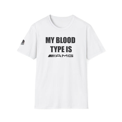 Мъжка Тениска Mercedes "My blood type is AMG"