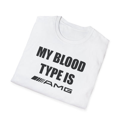 Мъжка Тениска Mercedes "My blood type is AMG"