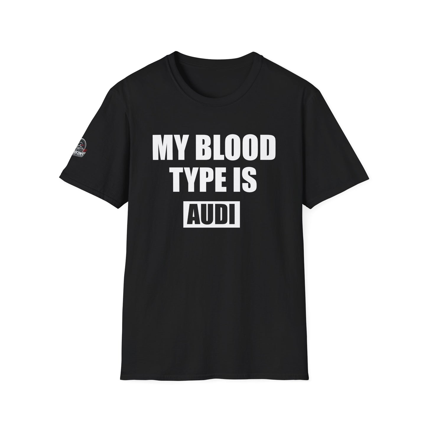 Мъжка Тениска Audi "My blood type is Audi"